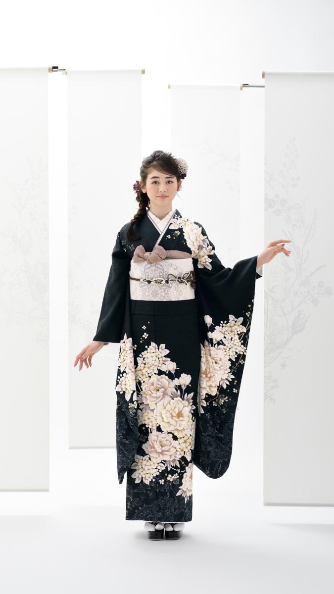 22141 まさ 【即購入OK】振袖 総絞りブルー系 呉服店誂え セット